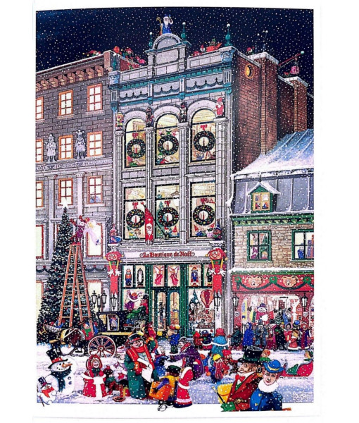 Authentic Souvenir Christmas Card by La Boutique de Noël de Québec