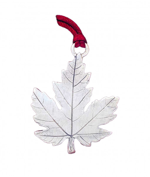Maple Leaf in Pewter, Made in Canada