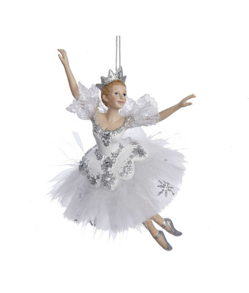 Ornament, Elegant Snow Queen ballerina