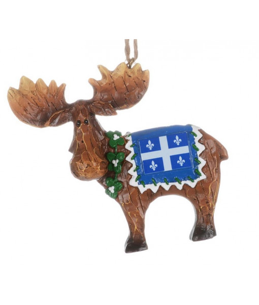 Quebec Moose Ornament
