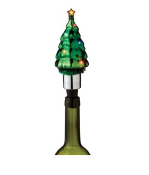 Christmas Tree LED bottle stopper