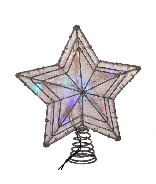 LED Color-Changing 5-points Star Treetop