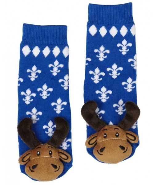 Quebec Moose Baby Socks