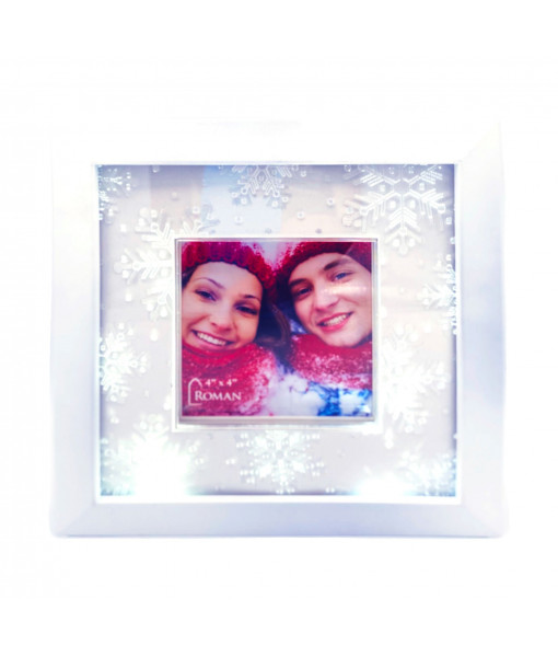 8'' Led Snowflake Picture Frame