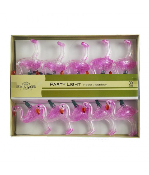 10-Light Flamingo Light Set