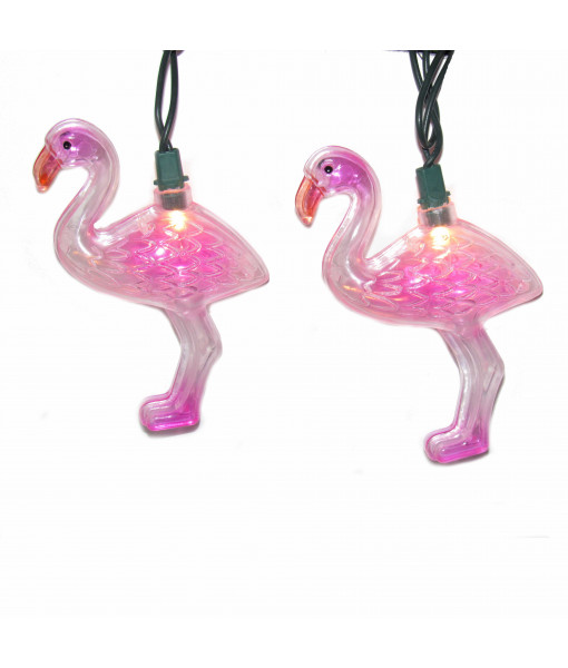 10-Light Flamingo Light Set