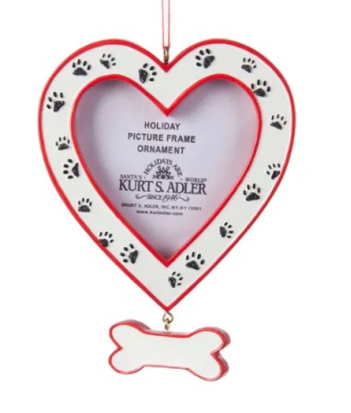 Heart Picture Frame for Dog