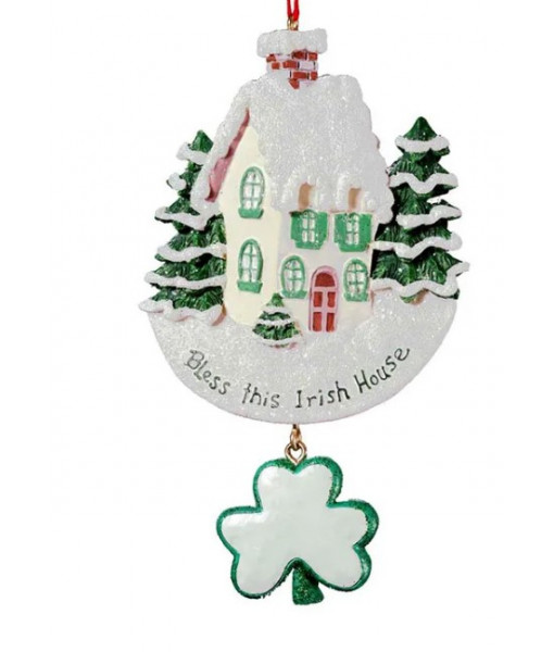 Bless This Irish House Ornament