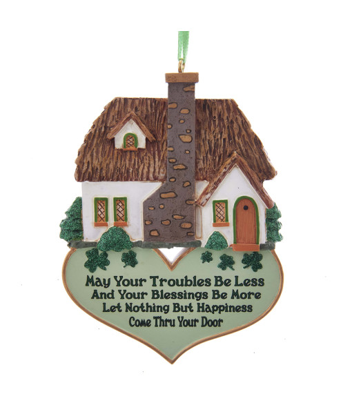 Irish Blessing House Ornament