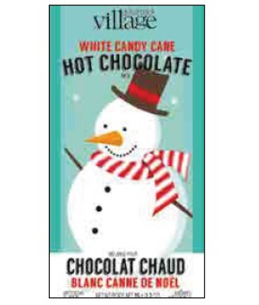 1 chocolat chaud blanc canne de Noël