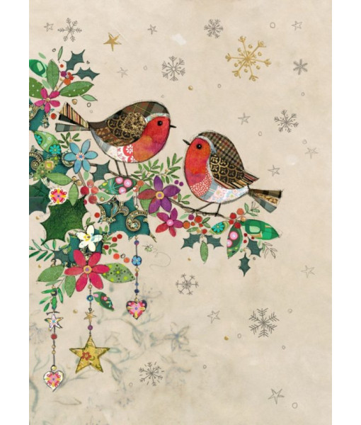 Two Birds on a Branch Card