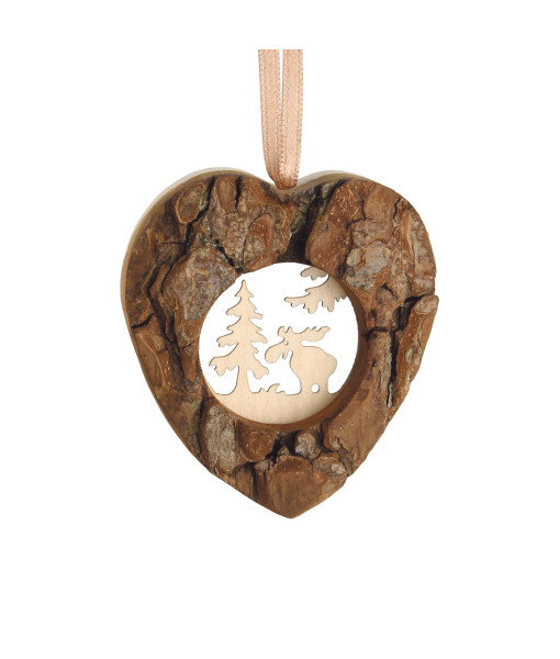 German Wood, Ornament, Heart