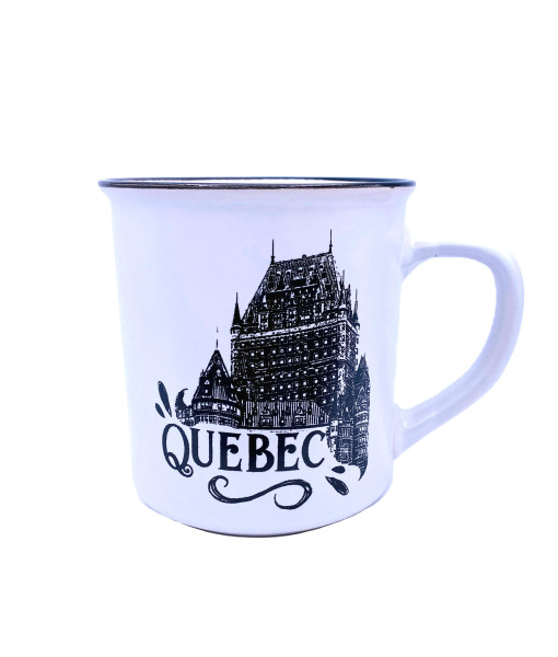 Souvenir Mug, Vintage Quebec, 14 oz