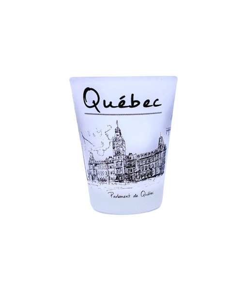 Souvenir de Québec, verre à shot