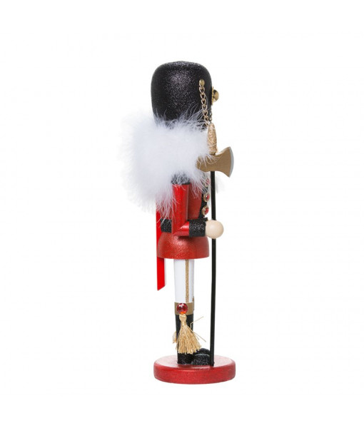 Red and Black Soldier Nutcracker
