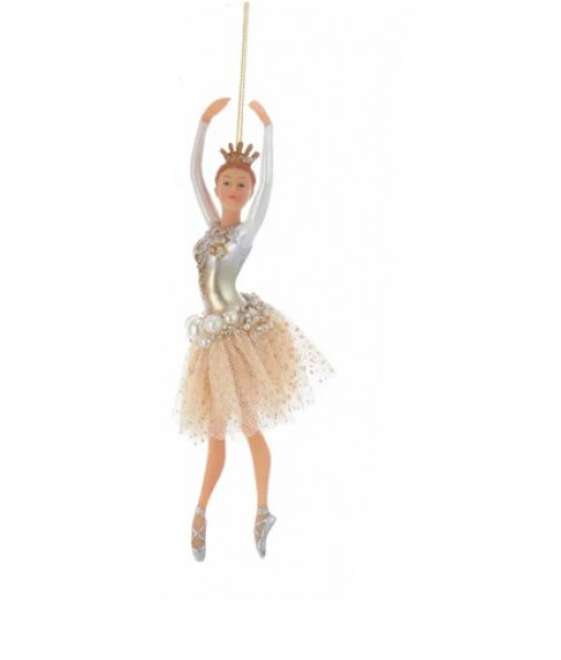 Ballerina in Gold Dress Ornament
