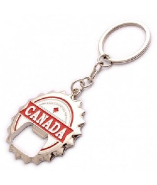 Keychain, bottle opener, Souvenir of Canada