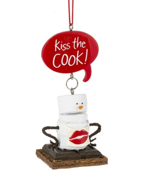 S'mores Ornament/kiss The Cook