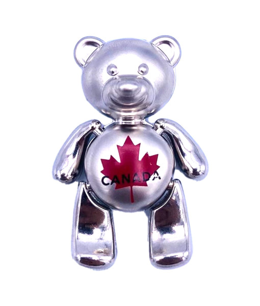 Canada 3D bear metal magnet