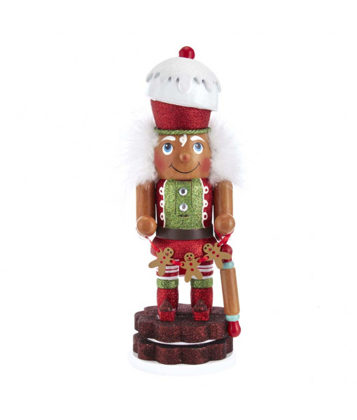 Gingerbread Nutcracker with Cookie Garland  12