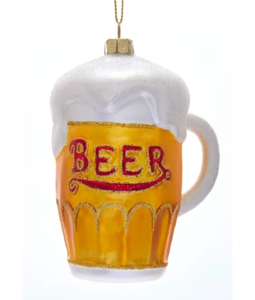 Glass Beer Stein, Christmas Tree ornament