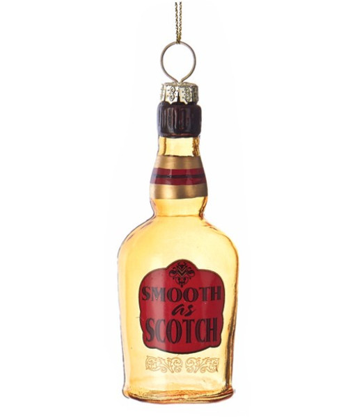 Bottle of Scotch, Glass ornament