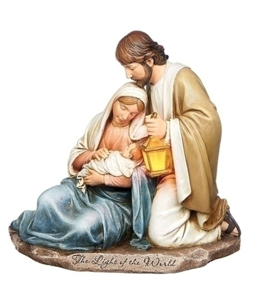 Table piece, The Holy Family, with functioning lantern,  1 piece