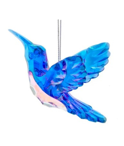 Blue hummingbird Ornament