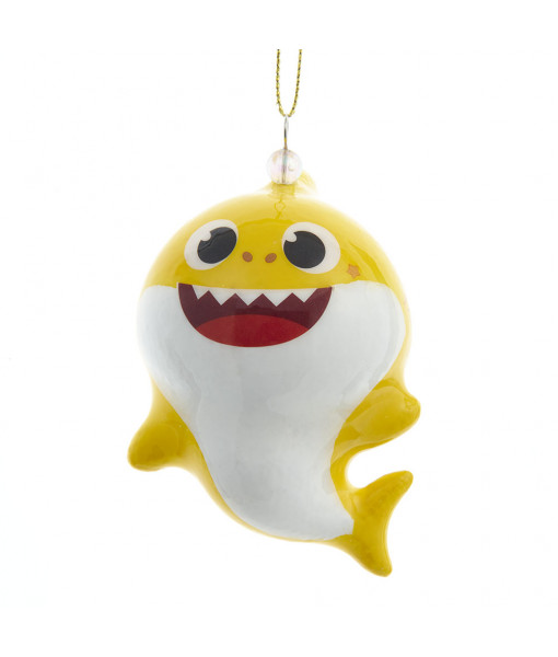 Yellow Baby Shark Ornament