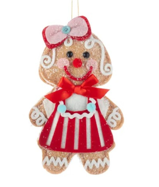 Fabric Gingerbread Girl 7.5