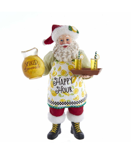 Figurine, Happy Hour Santa