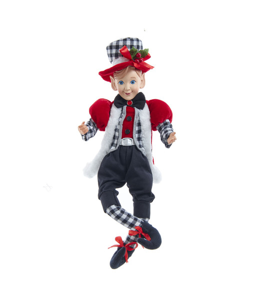 Elf with Checkered Hat