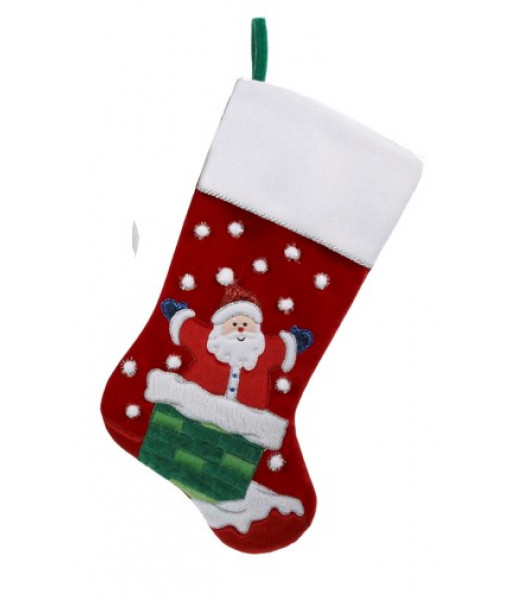 Red Santa Stocking
