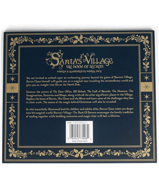 Livre Santa's Village Book - en anglais