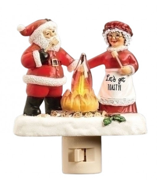 Night Light. Mr and Mrs Claus Let's Get Toasty.