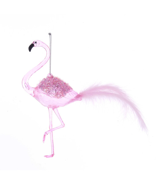 Pink Flamingo Ornament