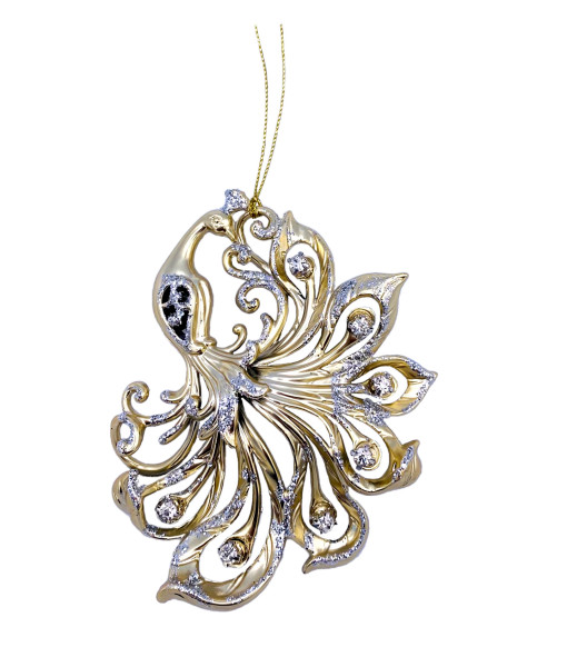 Silver/gold Peacock Ornament