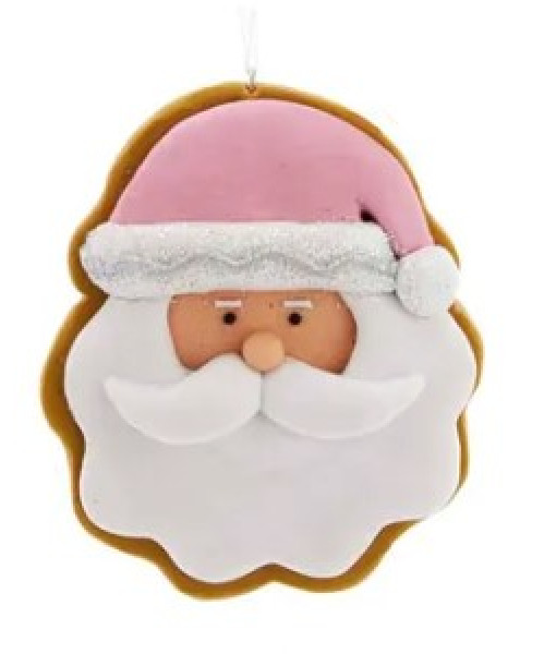 Tree Ornament, Gingerbread Santa