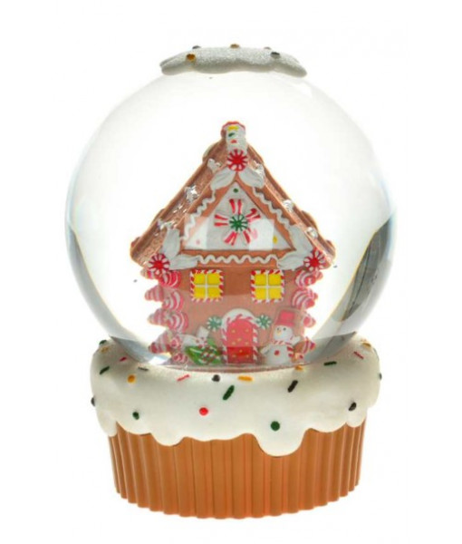 Gingerbread House Snowglobe