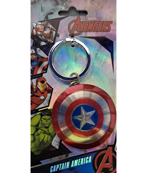 Super-héros Marvel Comics, Porte-clés à collectionner, Captain America