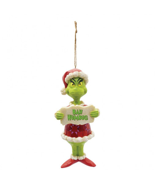 Grinch Bah Humbug Ornament