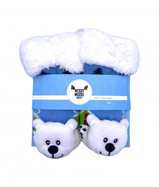 Polar Bear Baby Socks