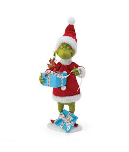 Grinch with Max Figurine