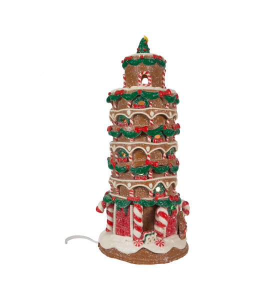 Gingerbread Tower of Pisa 10