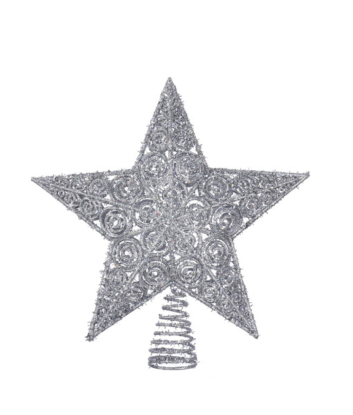 Treetop Decoration, Glitter Star