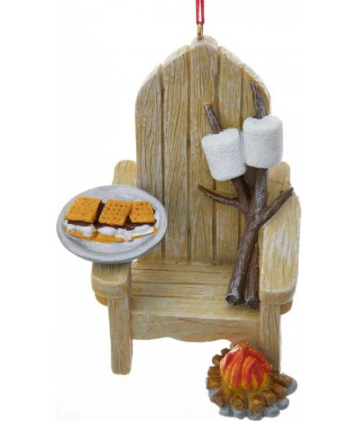 Adirondack Chair with Smores Ornament