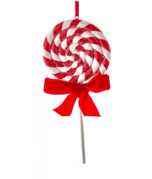 Tree ornament, Peppermint Lollipop