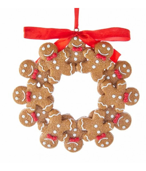 Tree Ornament, Gingerbread Wreath