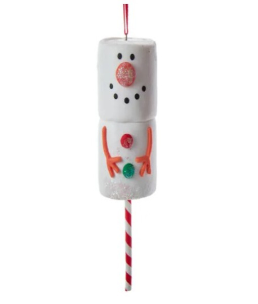 Ornament, Marshmallow Snowman