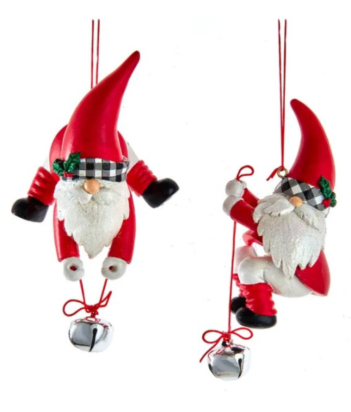 Cozy Gnome Ornament with Bell